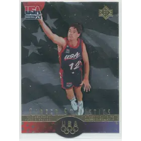 1996 Upper Deck USA Basketball Deluxe Gold Edition - John Stockton #S10 SP