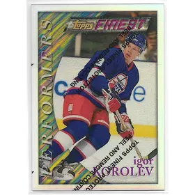 1995-96 Finest Refractors #84 Igor Korolev (Silver, Performers)