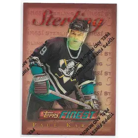 1995-96 Finest Refractors #165 Paul Kariya (Bronze, Sterling)