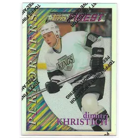1995-96 Finest Refractors #166 Dimitri Khristich (Silver, Performers)