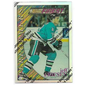 1995-96 Finest Refractors #27 Jeff Friesen (Silver, Performers)