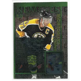 1995-96 Stadium Club Nemeses #N5 Brian Leetch & Ray Bourque