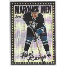 1995-96 Topps Marquee Men Power Boosters #7 Paul Kariya