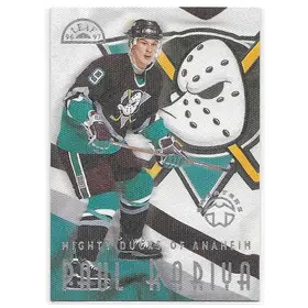 1996-97 Leaf Sweaters Home #5 Paul Kariya (0324/1000)