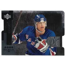 1997-98 Black Diamond Premium Cut Quadruple Diamond Horizontal #PC10 Brian Leetch (Group E, 1:30)