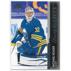 2021-22 Upper Deck #245 Michael Houser RC (Young Guns) *