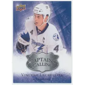 2009-10 UPPER DECK - VINCENT LECAVALIER #CC7 CAPTAIN'S CALLING