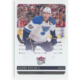 2014-15 FLEER ULTRA - DAVID BACKES #168 GOLD MEDALLION