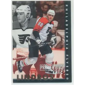 1995-96 FLEER ULTRA - ERIC LINDROS #4 PREMIER PIVOT
