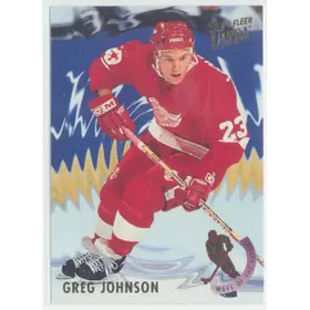 1993-94 FLEER ULTRA - GREG JOHNSON #7 WAVE OF THE FUTURE
