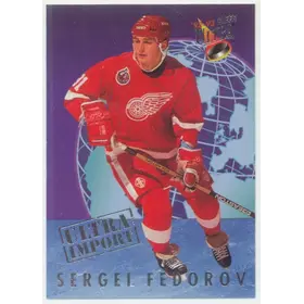 1992-93 FLEER ULTRA - SERGEI FEDOROV #3 ULTRA IMPORT