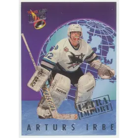1992-93 FLEER ULTRA - ARTURS IRBE #5 ULTRA IMPORT