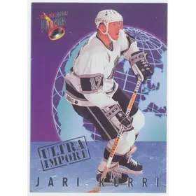 1992-93 FLEER ULTRA - JARI KURRI #11 ULTRA IMPORT