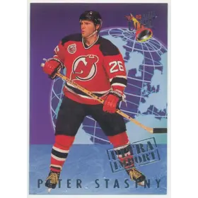 1992-93 FLEER ULTRA - PETER STASTNY #24 ULTRA IMPORT