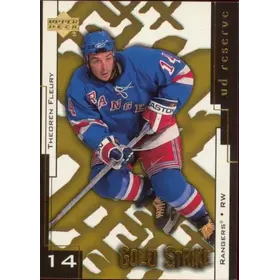 2000-01 RESERVE - THEOREN FLEURY #GS7 GOLD STRIKE