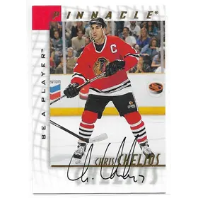 1997-98 Be A Player Autographs #11 Chris Chelios