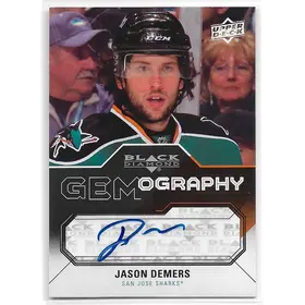2011-12 Black Diamond Gemography #GEM-JD Jason Demers