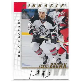 1997-98 Be A Player Autographs #53 Curtis Brown