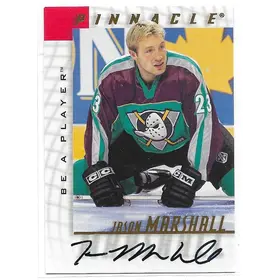 1997-98 Be A Player Autographs #54 Jason Marshall