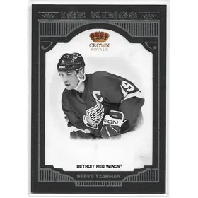 2011-12 Crown Royale Ice Kings #20 Steve Yzerman