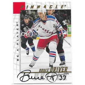 1997-98 Be A Player Autographs #87 Bruce Driver
