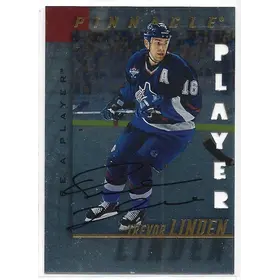 1997-98 Be A Player Autographs Die-Cut #9 Trevor Linden