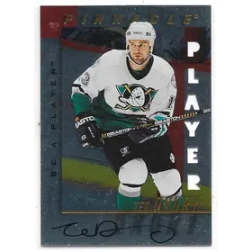 1997-98 Be A Player Autographs Die-Cut #84 Ted Drury