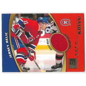 2001-02 Topps Reserve Jersey Relic #TR-SK Saku Koivu