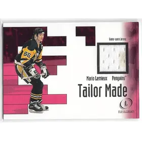 2001-02 Fleer Legacy Tailor Made Memorabilia #NNO Mario Lemieux *