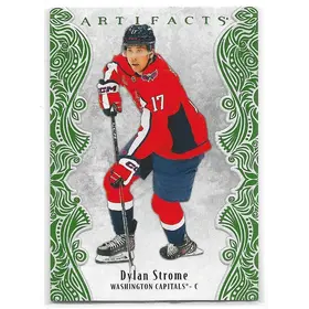 2025-26 Artifacts Lime Green #43 Dylan Strome (055/125)