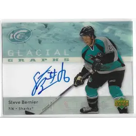 2007-08 Ice Glacial Graphs #GG-SB Steve Bernier