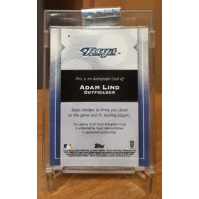 2009 Topps Uncirculated Autographs #5 Adam Lind