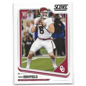 2018 Score #351 Baker Mayfield RC