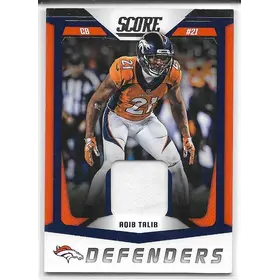 2018 Score Defenders Jersey #8 Aqib Talib