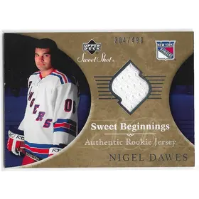 2006-07 Sweet Shot #138 Nigel Dawes RC (Sweet Beginnings) (304/499)