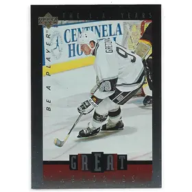 1995-96 Be A Player Great Memories #GM01 Wayne Gretzky