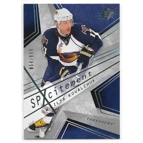 2008-09 SPx SPXcitement #X24 Ilya Kovalchuk (054/999)