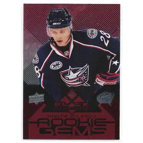 2008-09 Black Diamond Ruby #205 Nikita Filatov RC (Quadruple Diamond, Rookie Gems) (032/100)