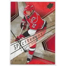 2008-09 SPx SPXcitement Spectrum #X15 Eric Staal (05/99)