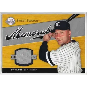 2007 Sweet Spot Sweet Swatch Memorabilia #SW-DJ Derek Jeter
