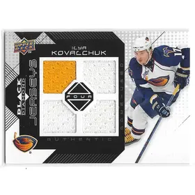 2008-09 Black Diamond Jerseys #BDJ-IK Ilya Kovalchuk