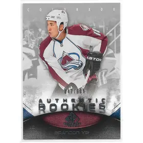 2010-11 SP Game Used #177 Brandon Yip RC (047/699)