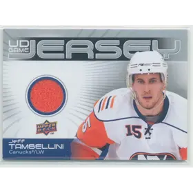 2010-11 UPPER DECK - JEFF TAMBELLINI #GJ-JT GAME JERSEY