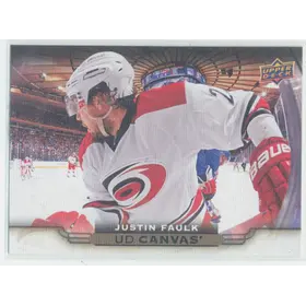 2015-16 UPPER DECK - JUSTIN FAULK #C18 UD CANVAS