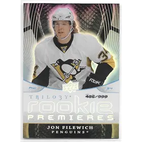 2008-09 Trilogy #113 Jon Filewich RC (486/999)