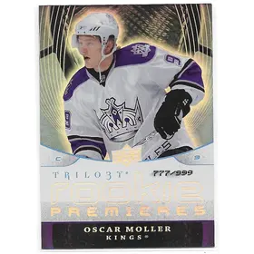 2008-09 Trilogy #129 Oscar Moller RC (777/999)