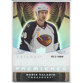 2008-09 Trilogy #159 Boris Valabik RC (911/999)