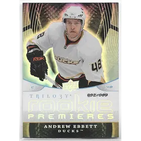 2008-09 Trilogy #160 Andrew Ebbett RC (892/999)