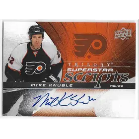 2008-09 Trilogy Superstar Scripts #SS-MK Mike Knuble