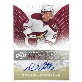 2008-09 Trilogy Young Star Scripts #YS-DC Daniel Carcillo